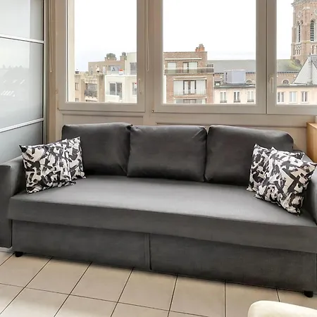 Apartament Comfortable In Blankenberge, 40 Sqm, Parking Blankenberge