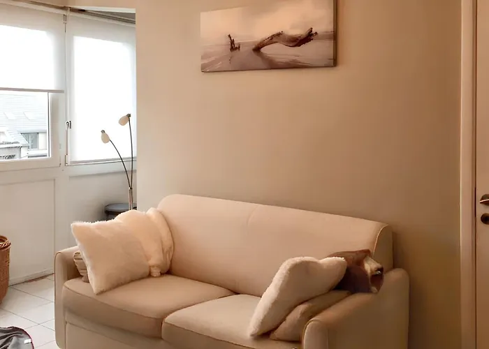 Comfortable In Blankenberge, 40 Sqm, Parking Daire *